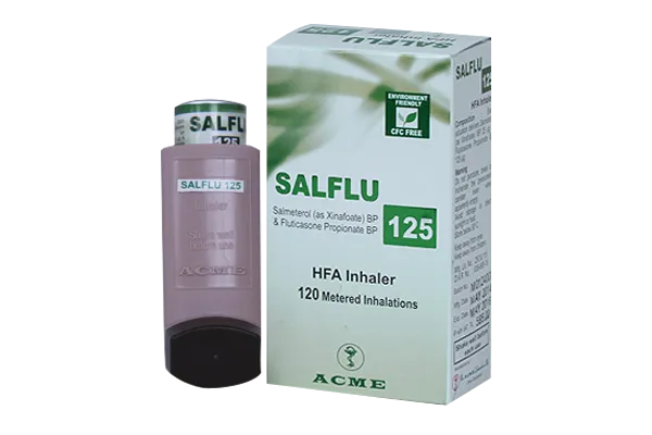 Inhaler Salflu 125 HFA  (25 mcg+125 mcg) (120 metered)